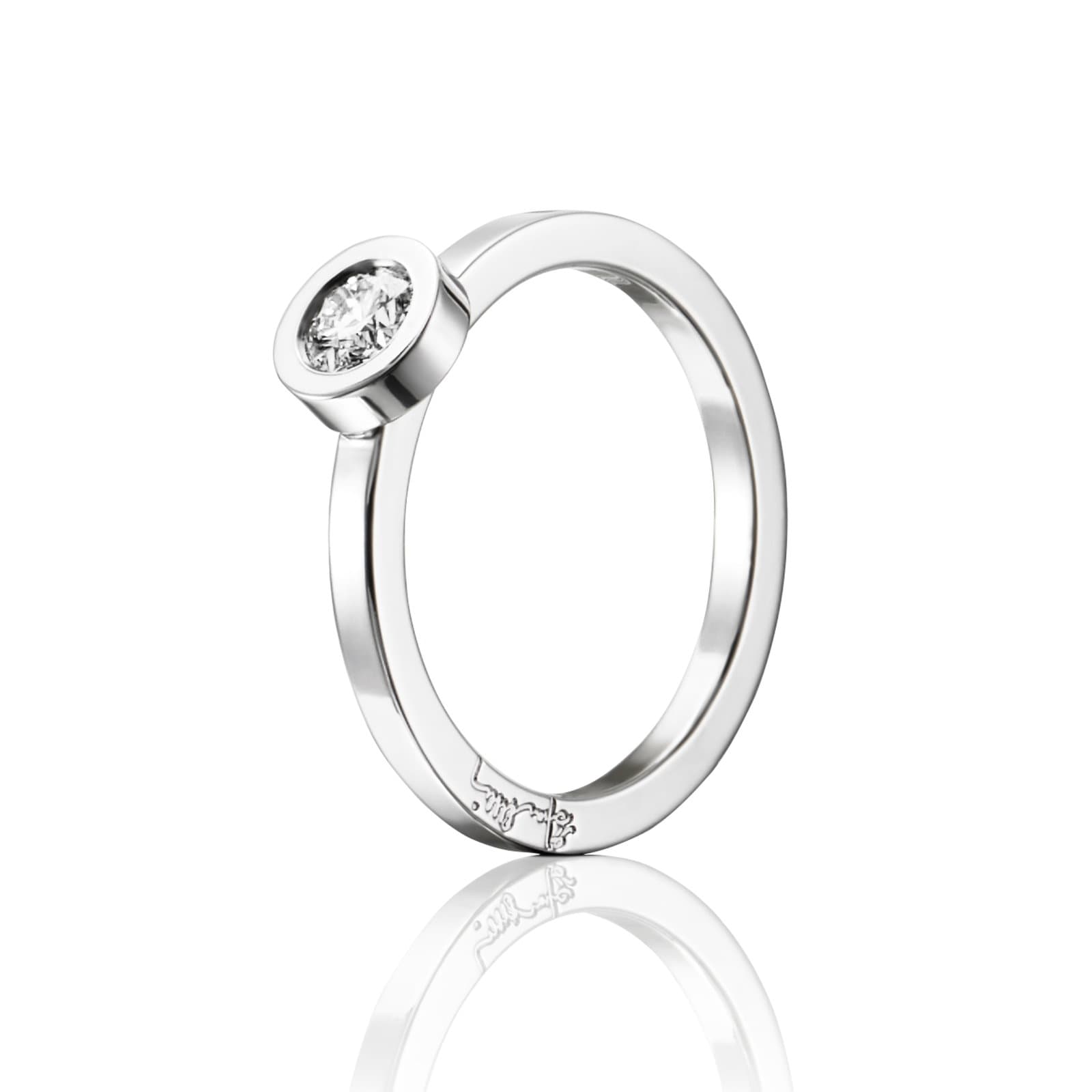 The The Wedding Thin Ring 0.30 ct - undefined 3 - Efva Attling