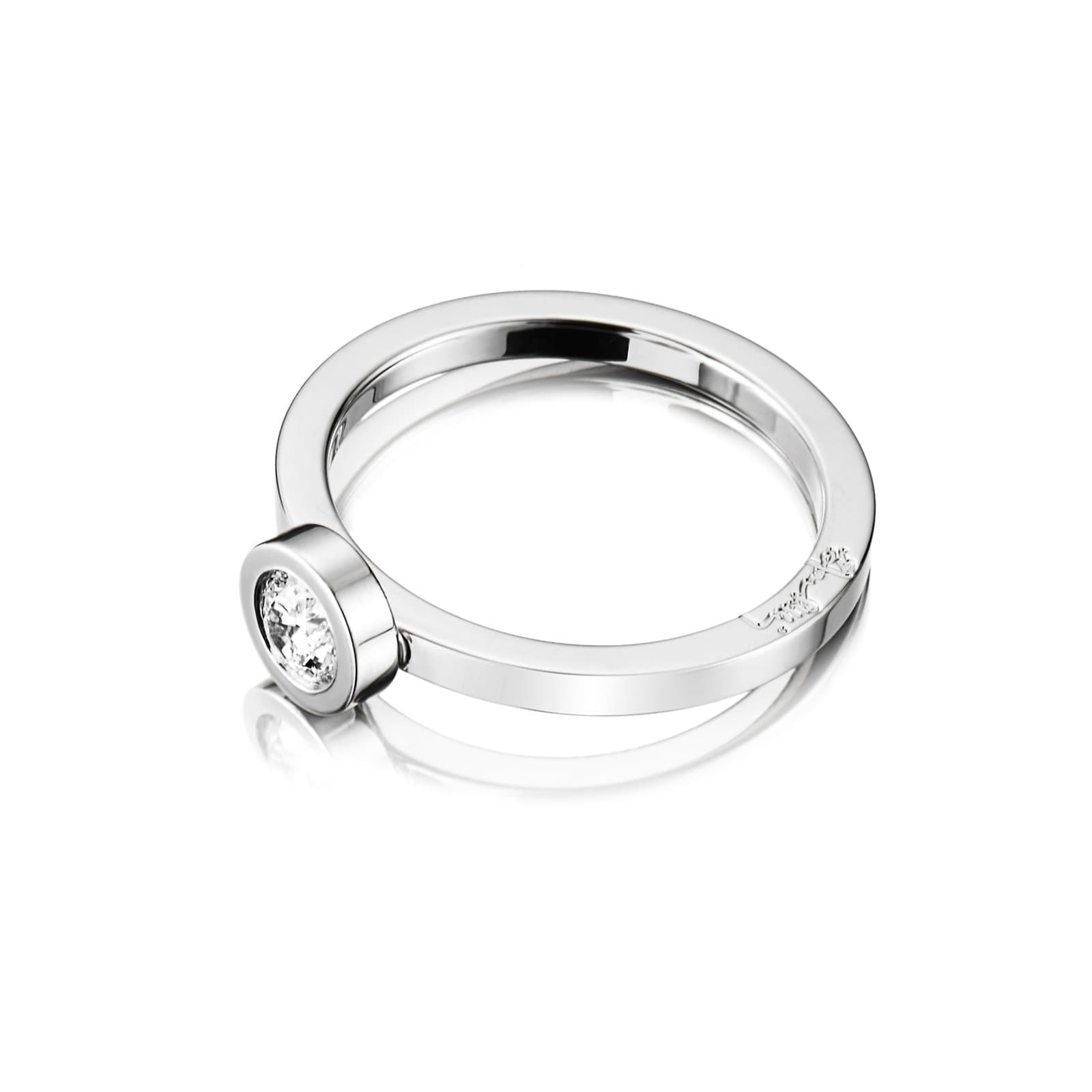 The The Wedding Thin Ring 0.30 ct - undefined 4 - Efva Attling