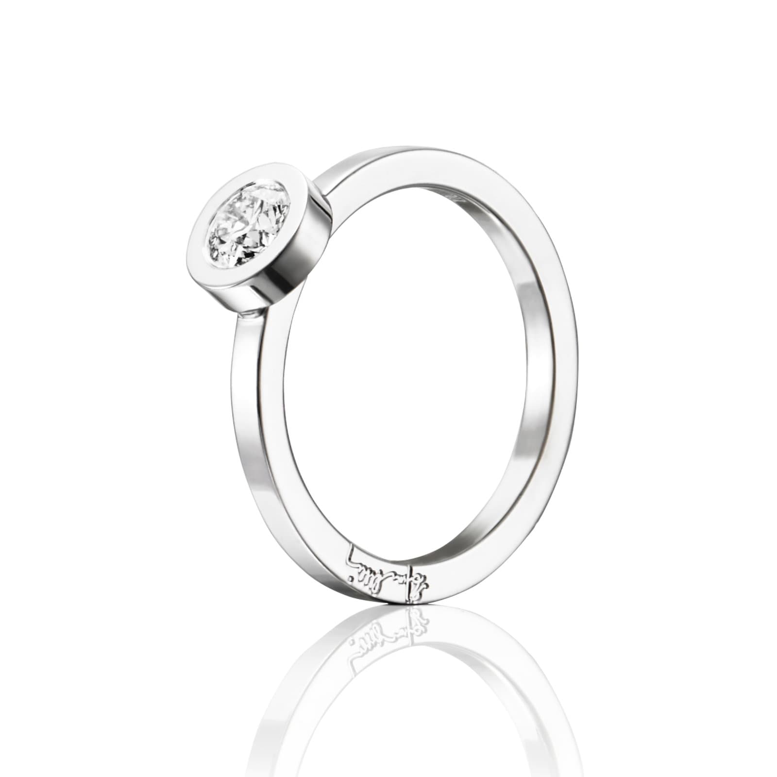 The The Wedding Thin Ring 0.40 ct - undefined 3 - Efva Attling