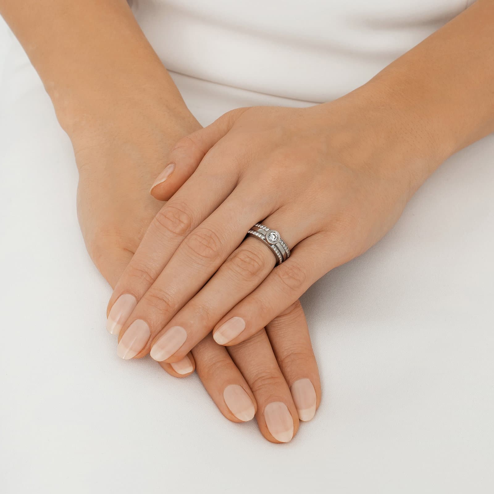 The The Wedding Thin Ring 0.40 ct - undefined 6 - Efva Attling