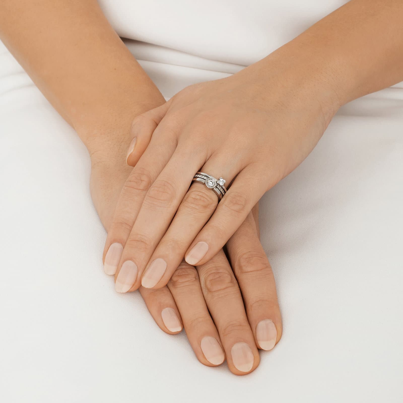 The The Wedding Thin Ring 0.40 ct - undefined 8 - Efva Attling