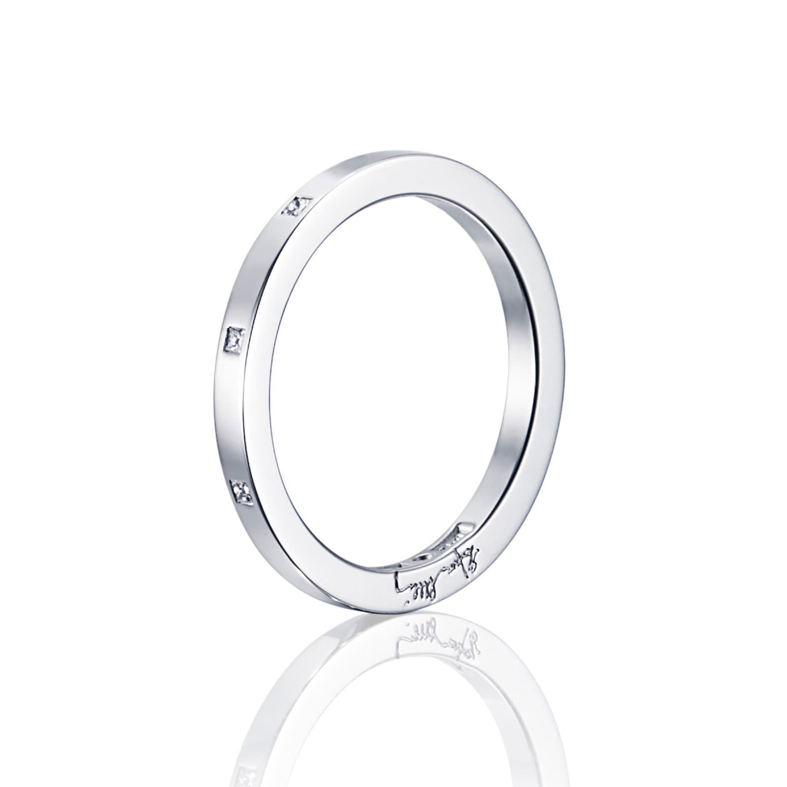 Thin Thin & I Love You On Top Ring - undefined 1 - Efva Attling