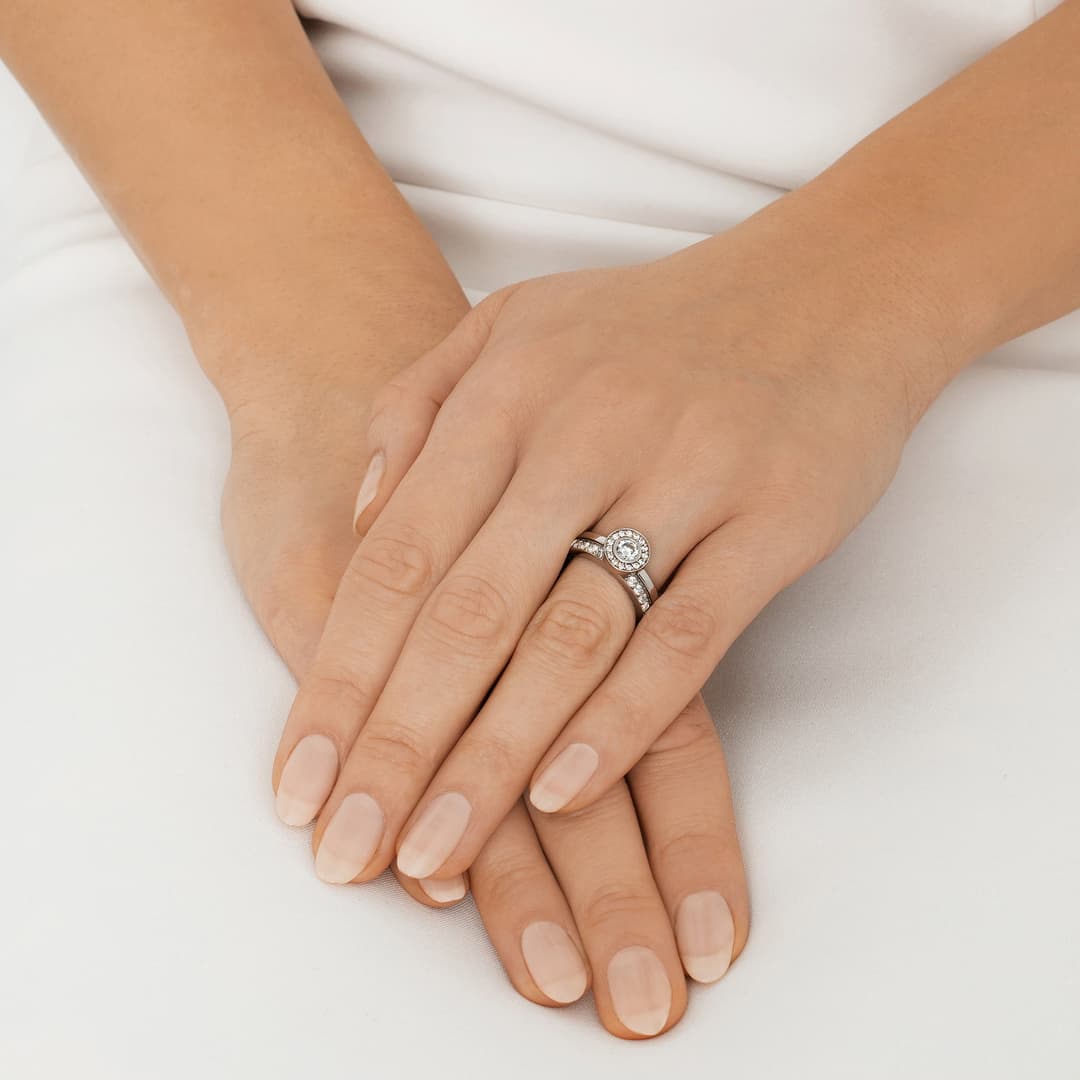 Wedding & Stars Ring 0.40 ct