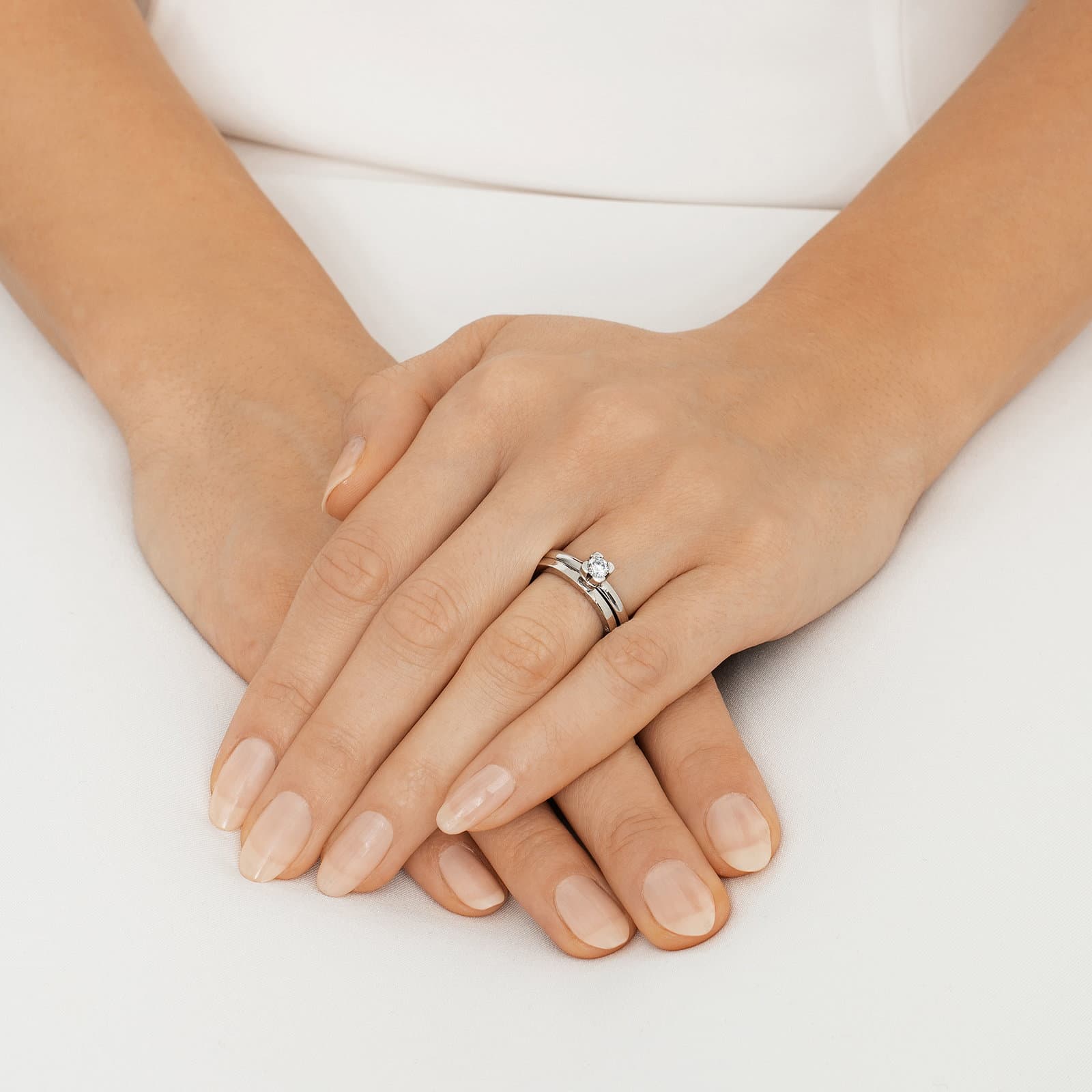 Love Love Bead Wedding Ring 0.30 ct - undefined 8 - Efva Attling