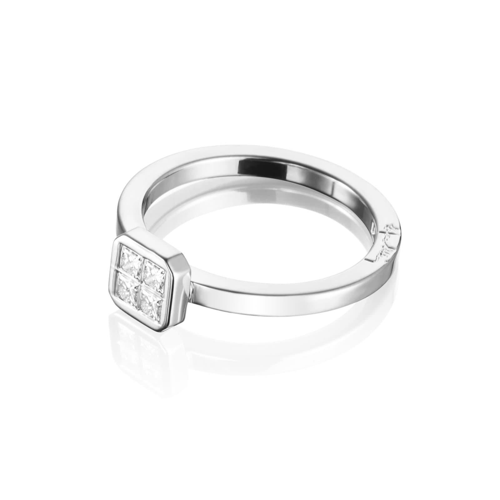 4 4 Love Ring 0.20 ct - undefined 4 - Efva Attling