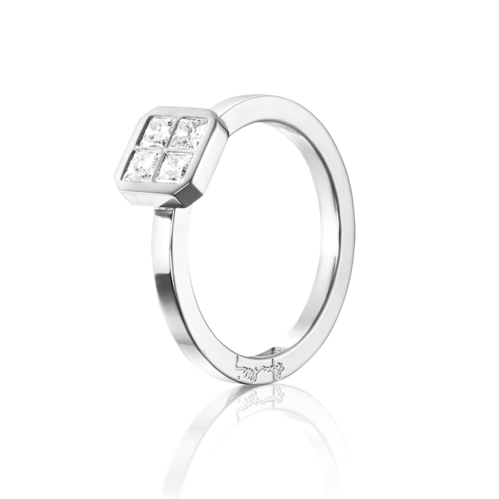 4 4 Love Ring 0.40 ct - undefined 4 - Efva Attling