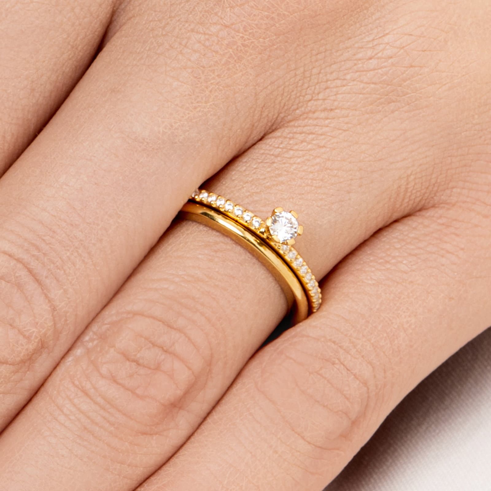 High High On Love & Stars Ring 1.0 ct - undefined 5 - Efva Attling