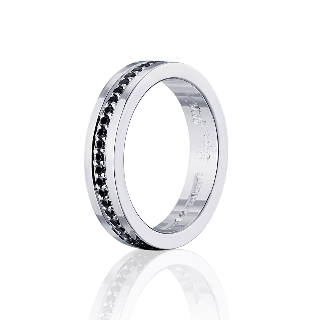 4½ & Black Stars Ring