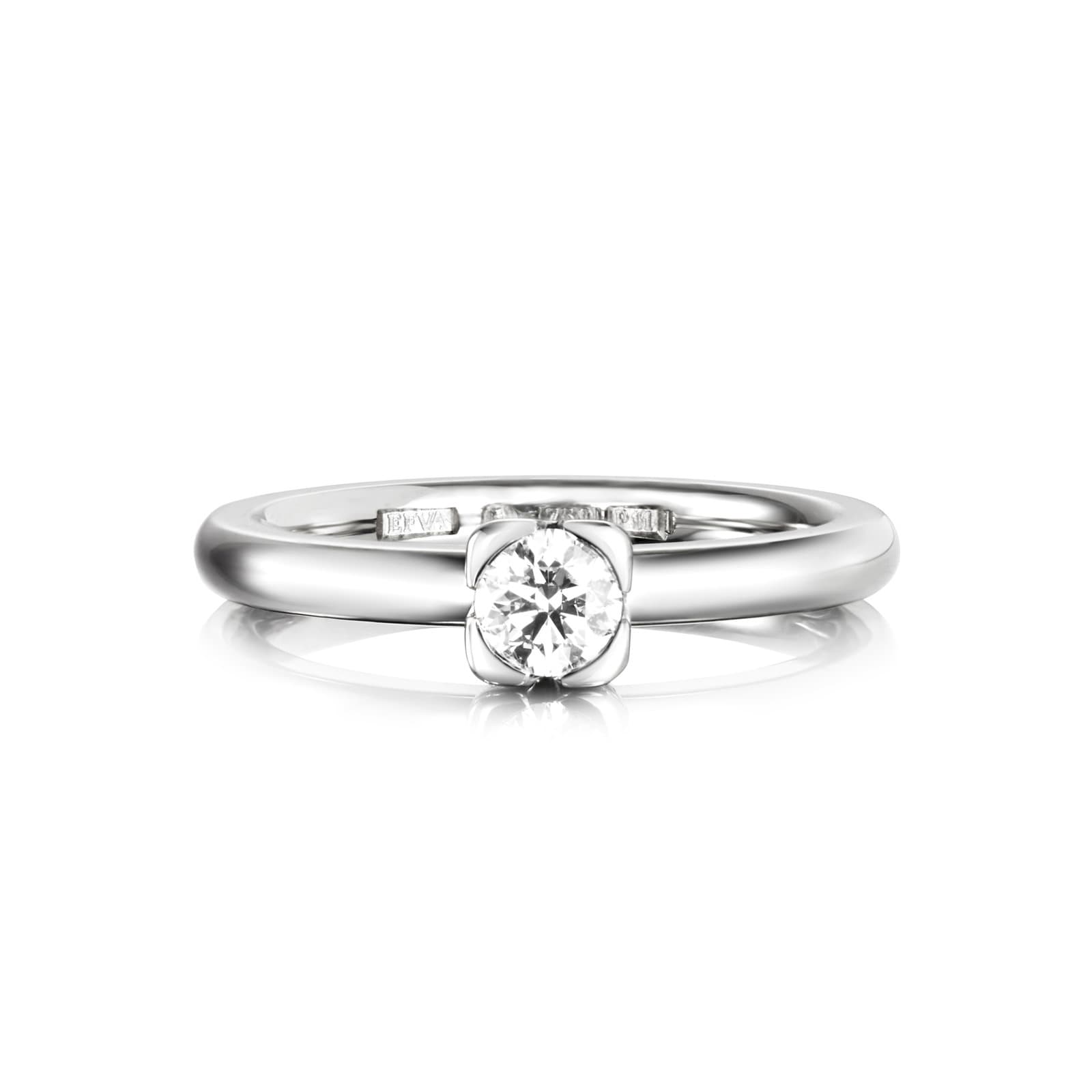 Love Love Bead Wedding Ring 0.30 ct - undefined 4 - Efva Attling