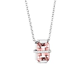 Little Bend Over Necklace - Morganite.