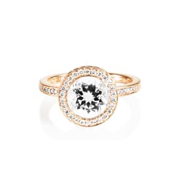 Halo Ring - Crystal Quartz.