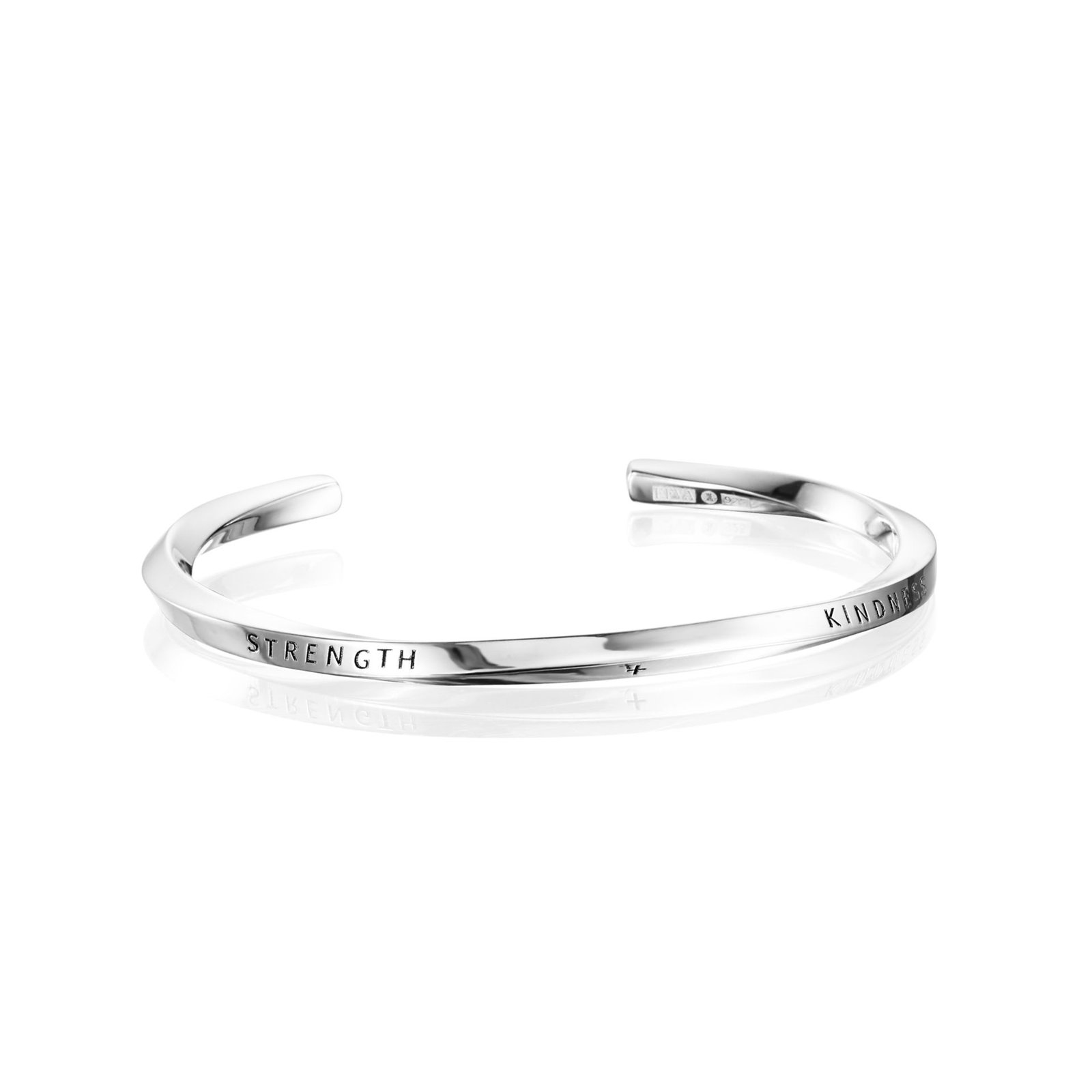 Strength & Kindness Slim Cuff.
