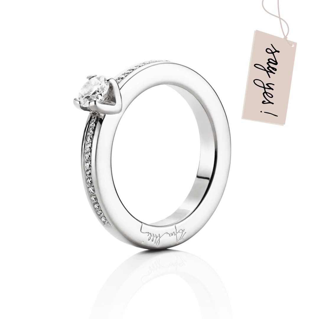 Heart To Heart Ring 0.50 ct.