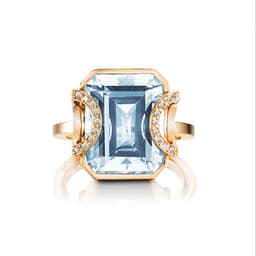 Little Magic Star Ring - Aquamarine.