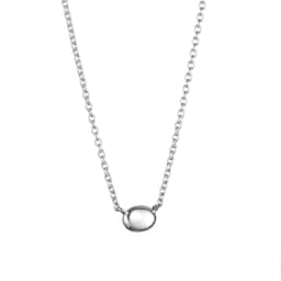 Love Bead Necklace - Silver