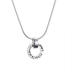 Ring Around Pendant - Amor Vincit Omnia