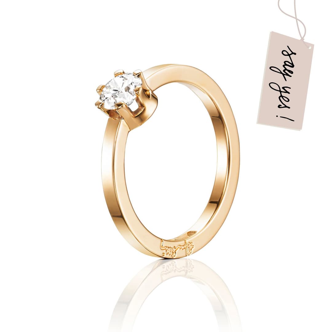 Crown Wedding Ring 0.50 ct.