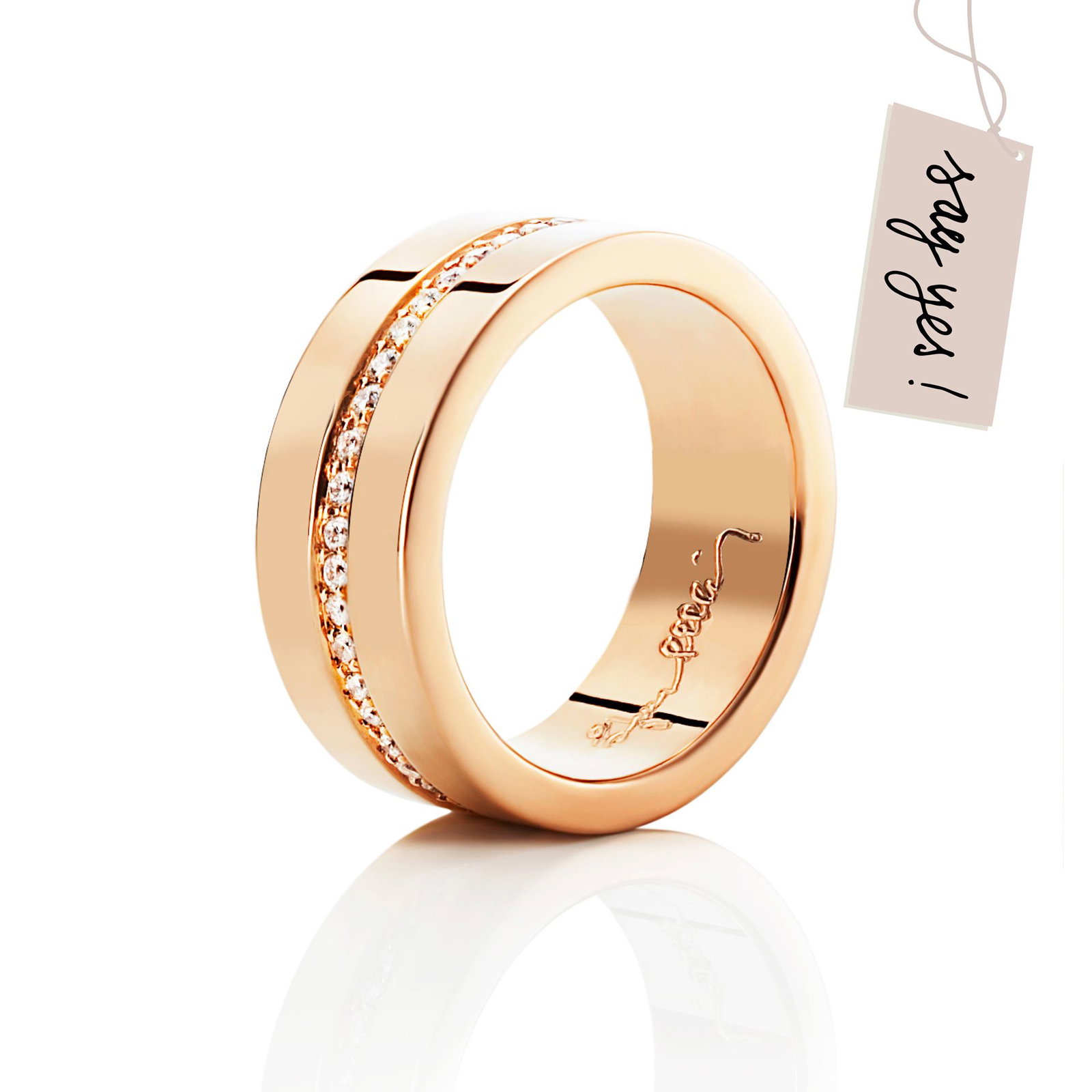 Wide & Stars Ring