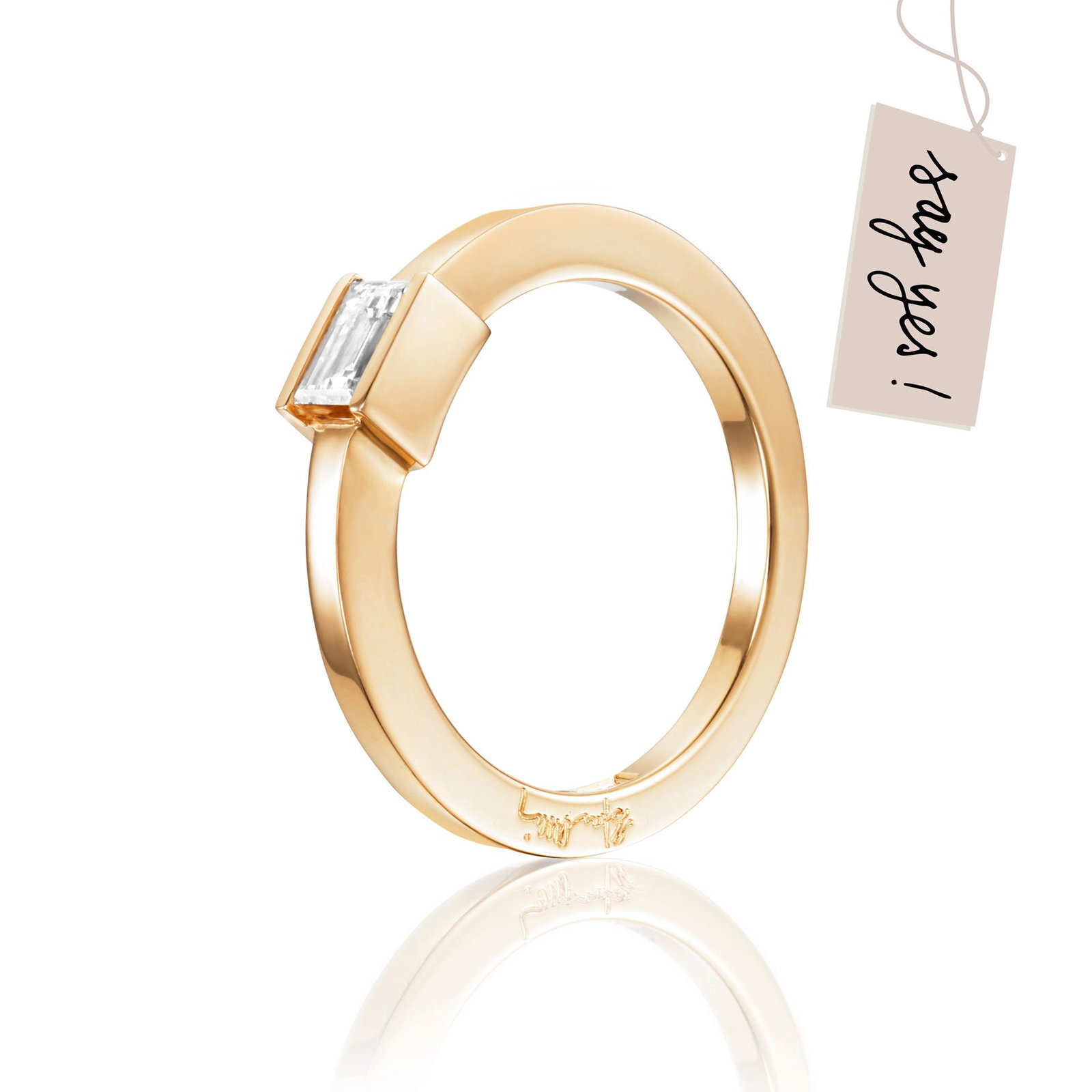 Deco Wedding Ring 0.36 ct