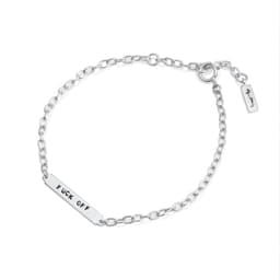 Power Plates Bracelet - Fuck Off