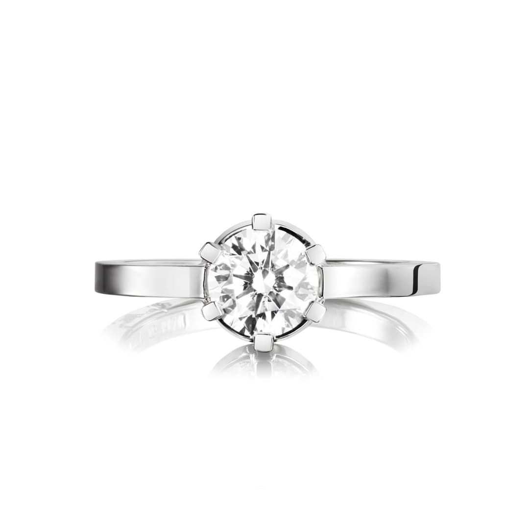 Crown Wedding Ring 1.0 ct