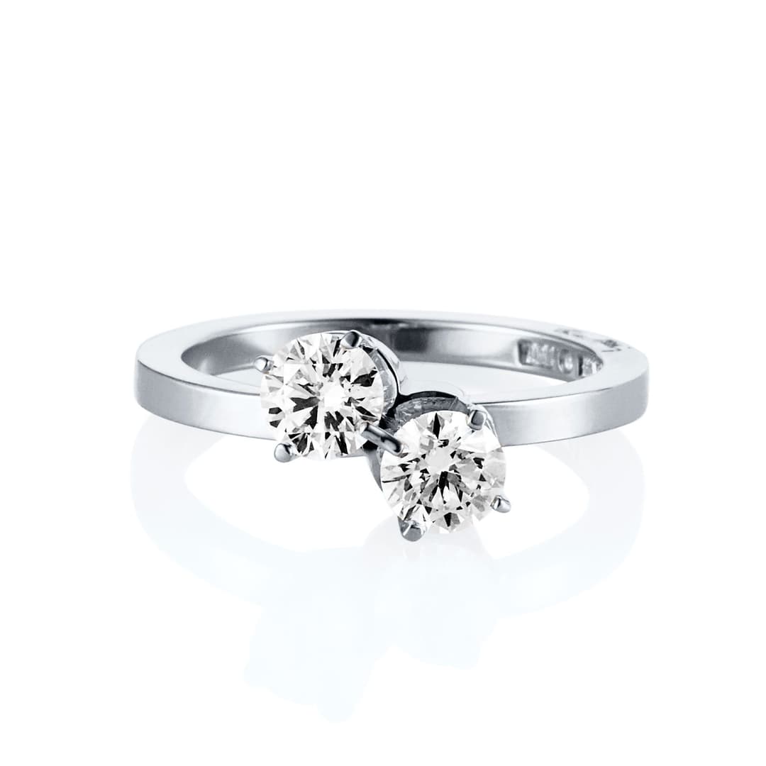 Twin Star Ring 1.0 ct