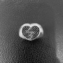 Heartbreaker & Black Stars Ring.