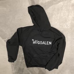HOODIE HÖGDALEN UNISEX - BLACK.