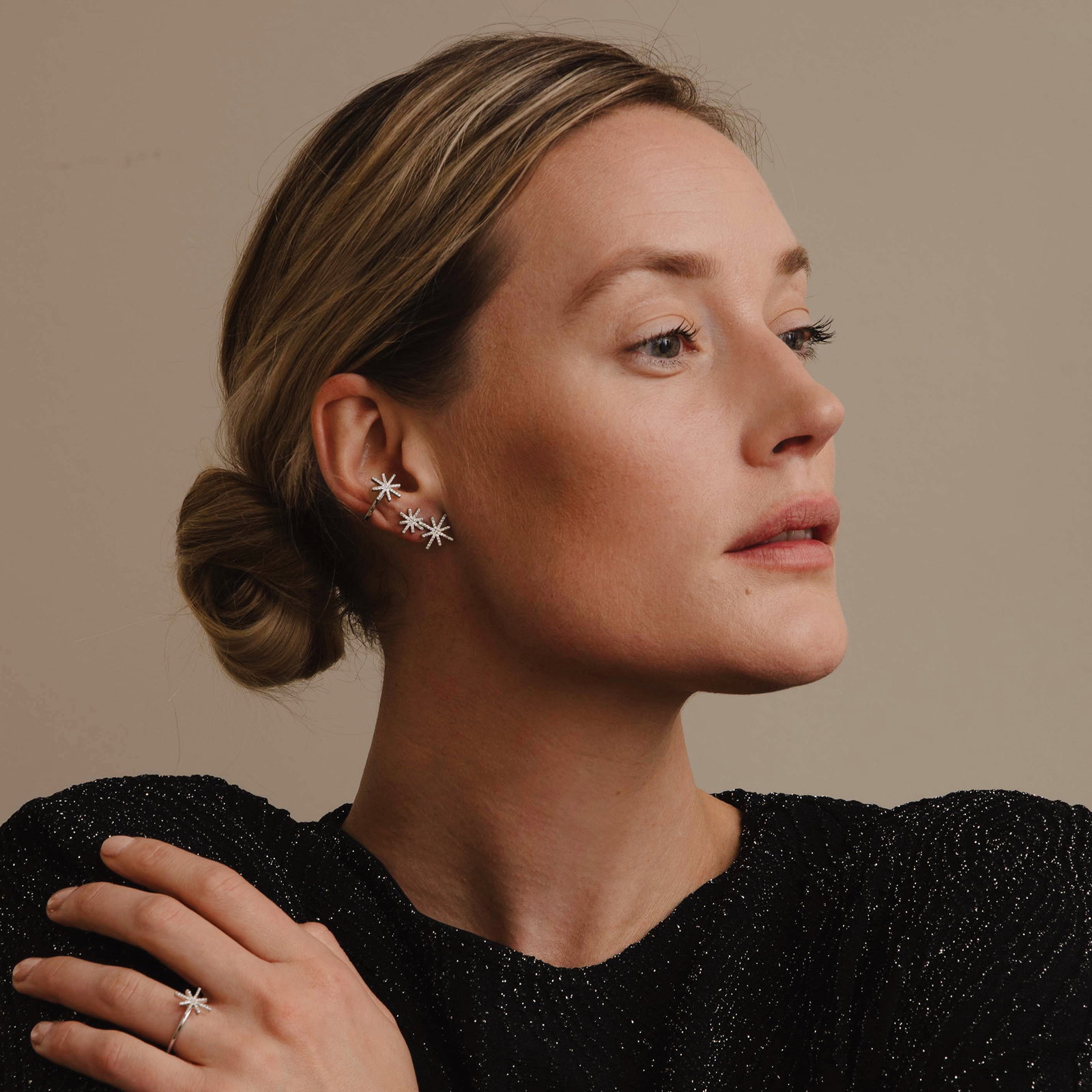 Beam & Stars Earcuff.