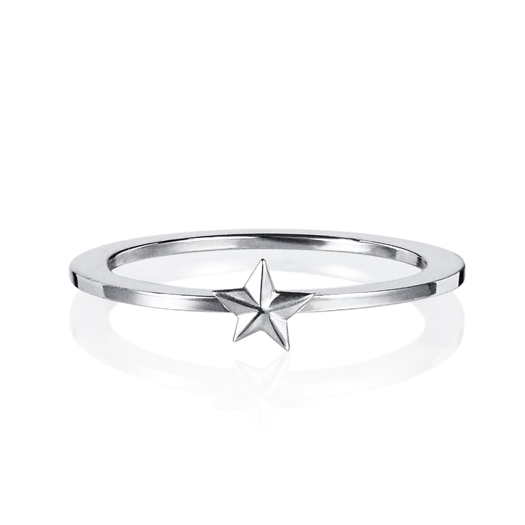 Micro Catch A Falling Star Ring.