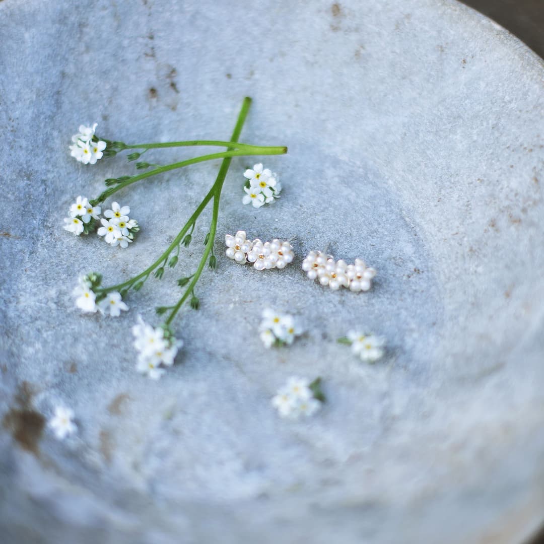 Förgätmigej Earrings