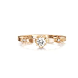 Forget Me Not Star Ring 0.19 ct