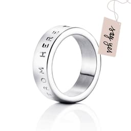 From Here To Eternity Stamped Ring