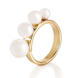 Strings Of Pearls Ring