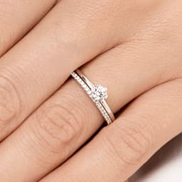 High On Love & Stars Ring 0.30 ct
