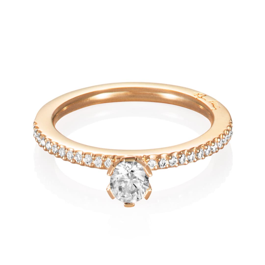 High On Love & Stars Ring 0.30 ct