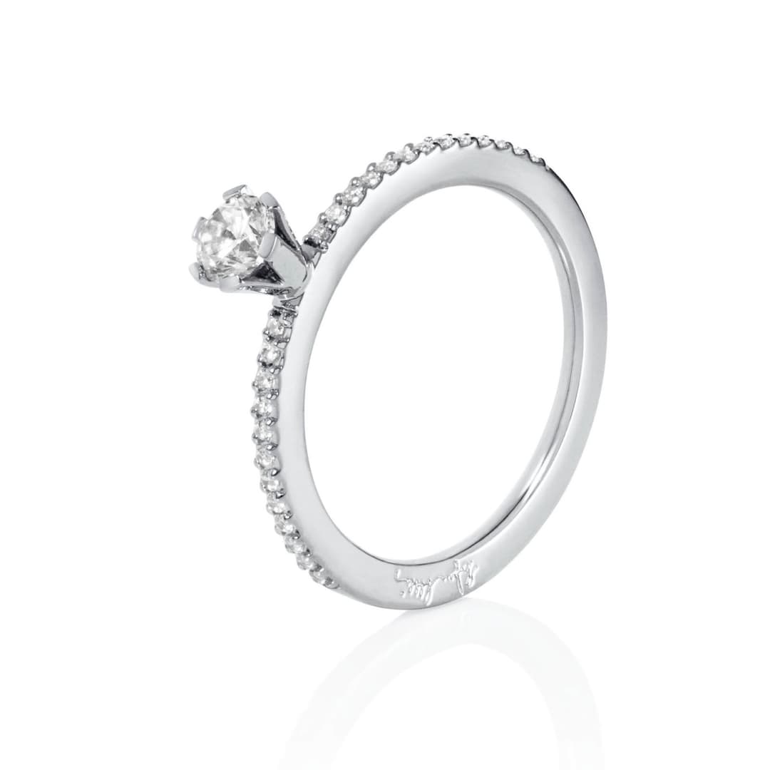 High On Love & Stars Ring 0.30 ct