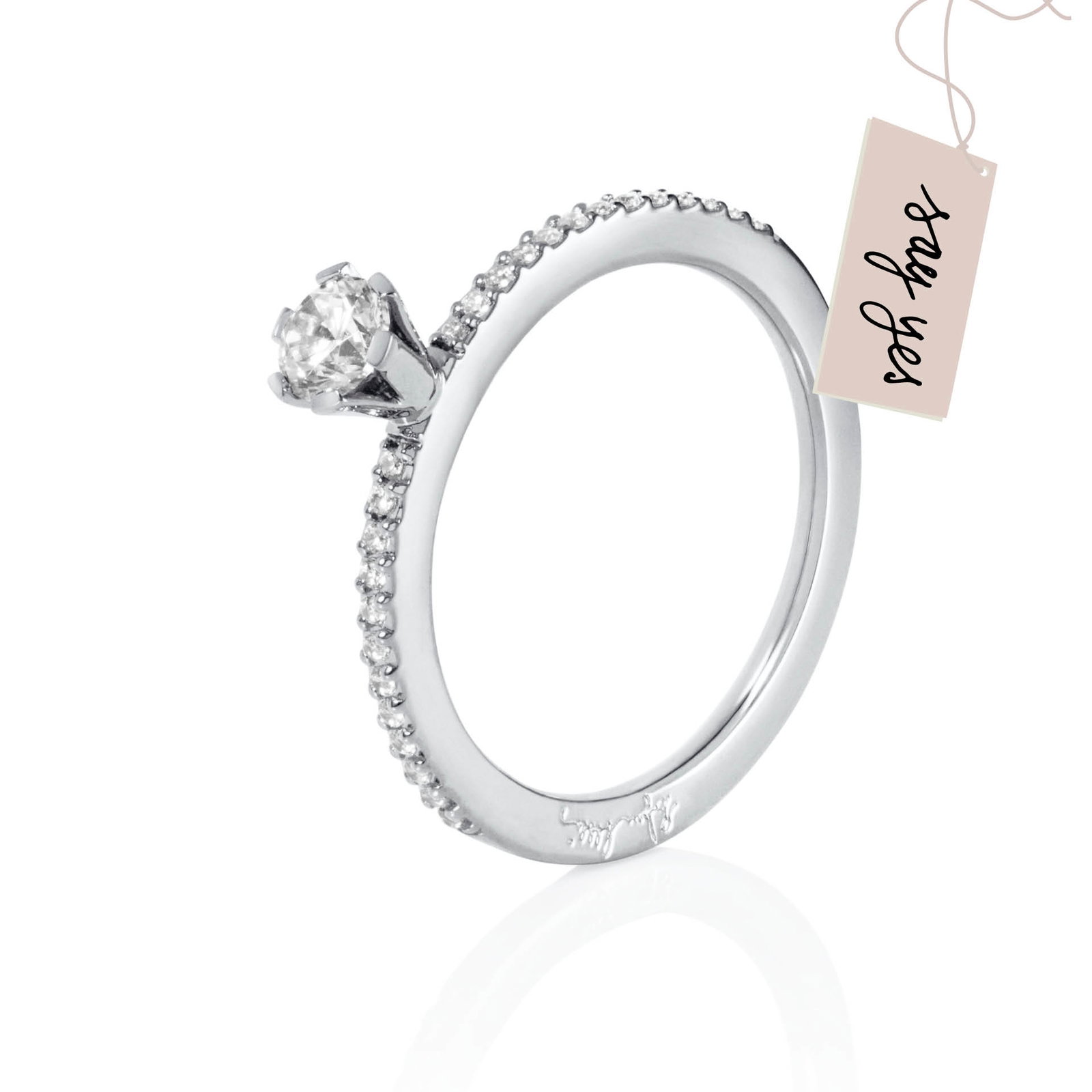 High On Love & Stars Ring 0.30 ct