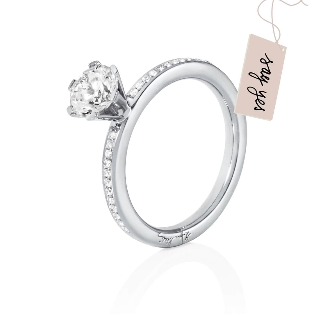 High On Love & Stars Ring 1.0 ct