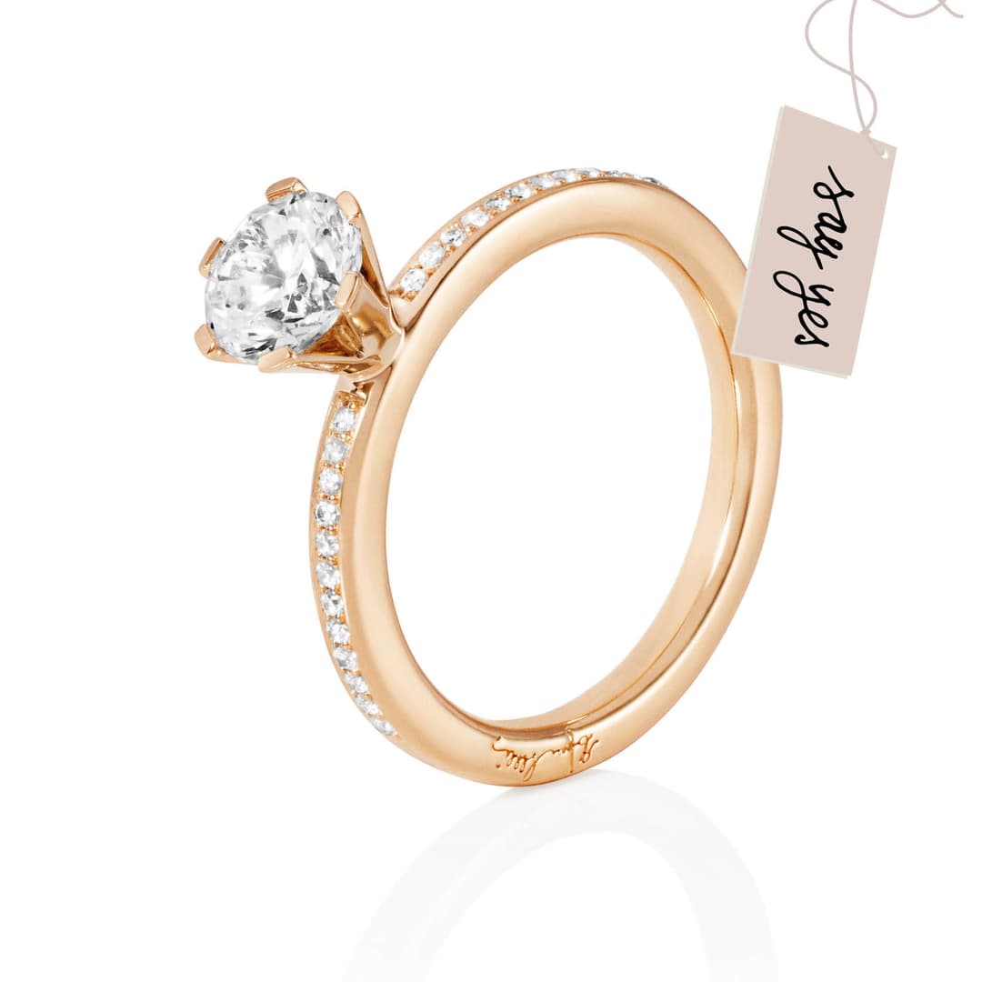 High On Love & Stars Ring 1.0 ct