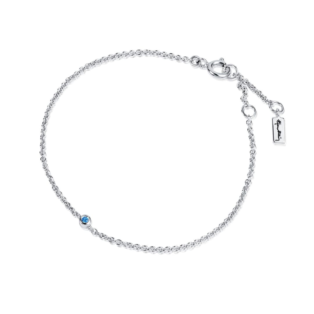 Micro Blink Bracelet - Blue Topaz