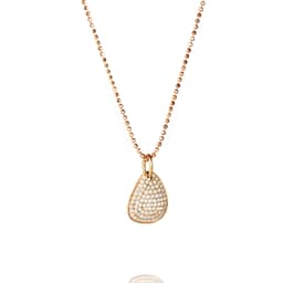 Mini Rose Petal & Stars Pendant