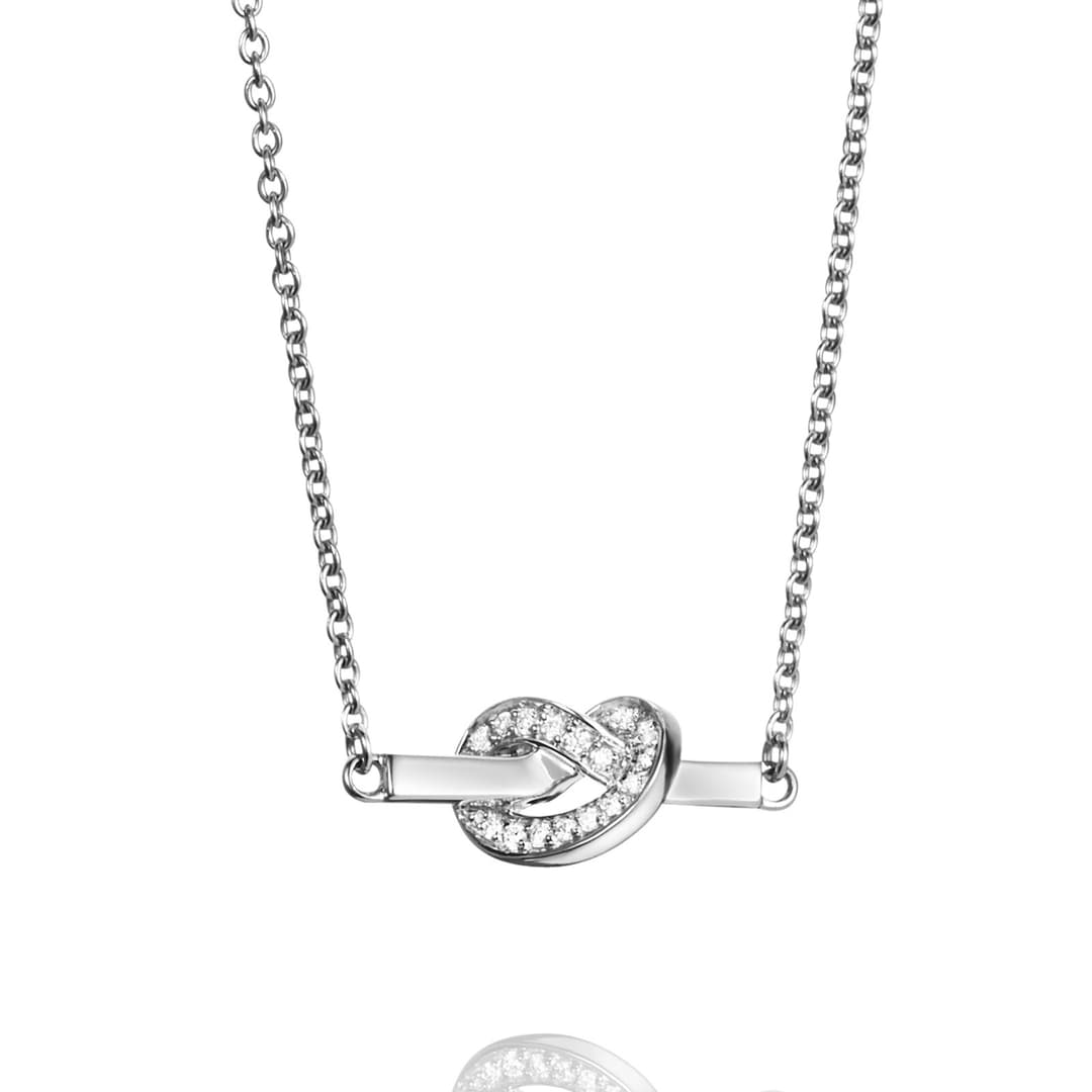 Love Knot & Stars Necklace