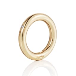 One Love & Stars Ring 0.03 ct