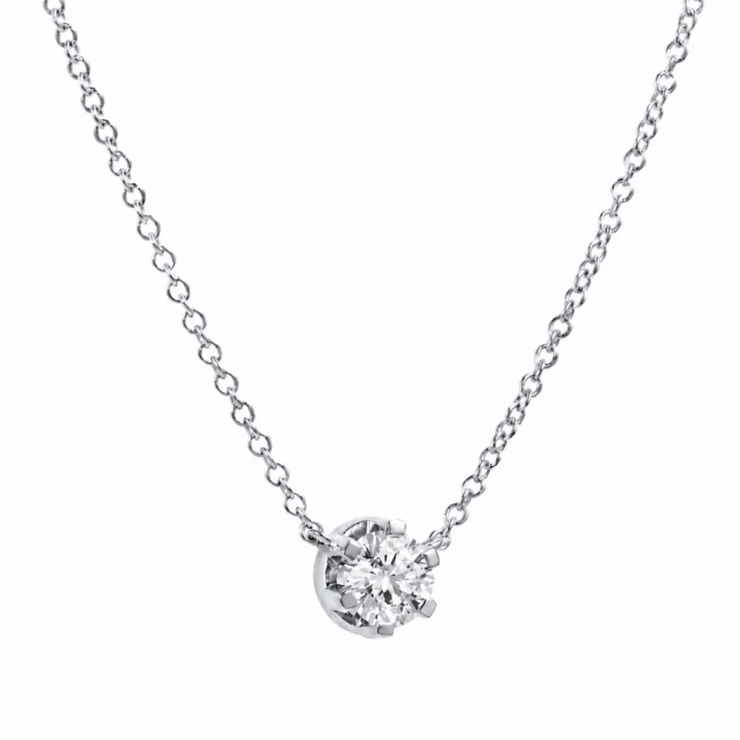 Crown & Stars Necklace 1.0 ct