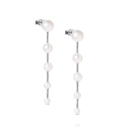 Flowing Pearls Earrings