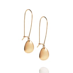 Mini Rose Petal Earrings