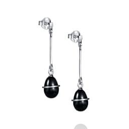Slick & Black Earrings