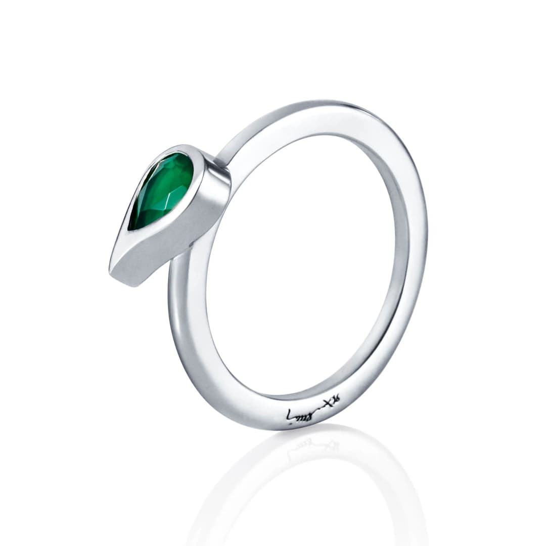 Sparkle Of Life Ring - Green