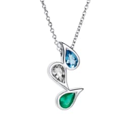 Sparkle Of Life Triple Necklace